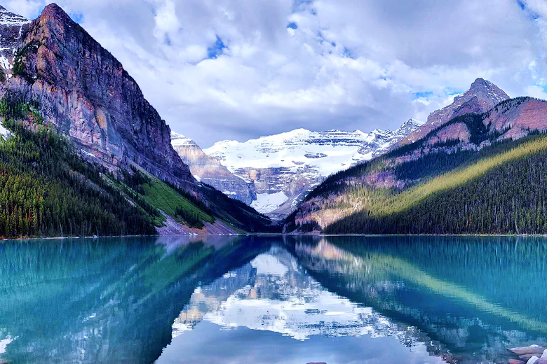 A travel photograph of Banff, Canada